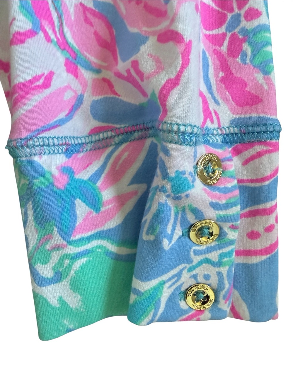Lilly Pulitzer Sophie Dress L Viva La Lilly Tropical Floral Shift Dress - Picture 5 of 10